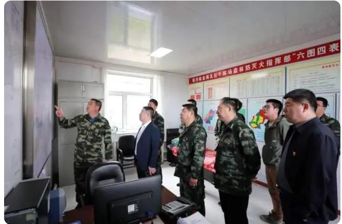 森林防火督查組深入黑龍江塔河林業(yè)局督導檢查森防工作