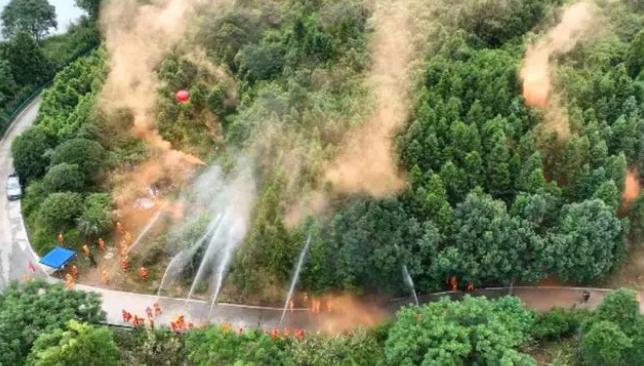 北湖區(qū)|以練備戰(zhàn) ，開展森林防滅火應(yīng)急演練